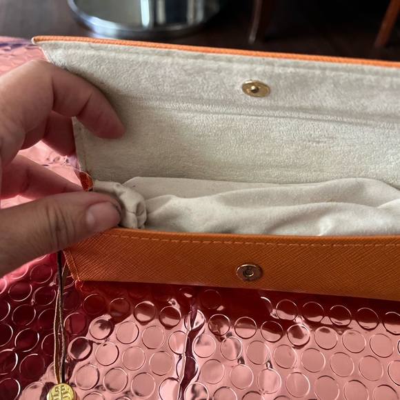 Tory Burch eye glasses, case and dust rag - Picture 10 of 11